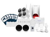 NEXSMART™ GROTE SMART ALARM PAKKET MET CAMERA (100-200M2) - MILIEUBESCHERMING - 1