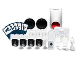 NEXSMART™ GROTE SMART ALARM PAKKET MET CAMERA (100-200M2) - MILIEUBESCHERMING
