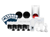 NEXSMART™ GROTE SMART ALARM PAKKET MET CAMERA (100-200M2) - MILIEUBESCHERMING - 1