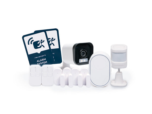 NEXSMART™ KLEINE SMART ALARM PAKKET MET CAMERA (0-50M2)