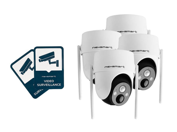 NEXSMART™ PATROL - 4 PAKKEN+BEWAKINGSSTICKER